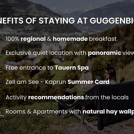 Panorama Hotel Guggenbichl - Inkl Sommerkarte, Einmaliger Eintritt Ins Tauern Spa & Bester Ausblick Ueber 카프룬 외부 사진