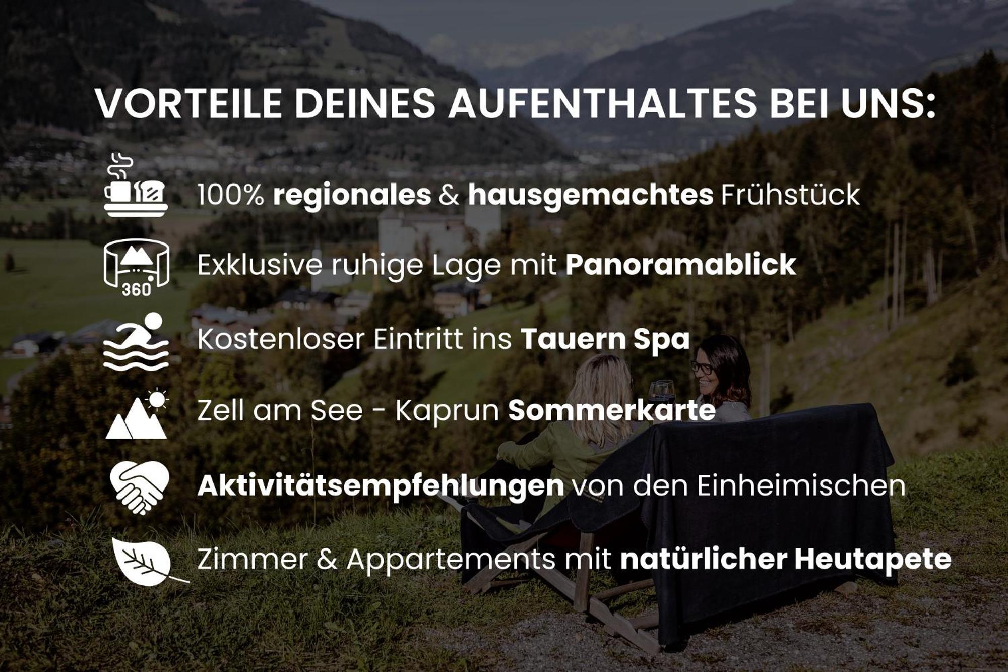 Panorama Hotel Guggenbichl - Inkl Sommerkarte, Einmaliger Eintritt Ins Tauern Spa & Bester Ausblick Ueber 카프룬 외부 사진